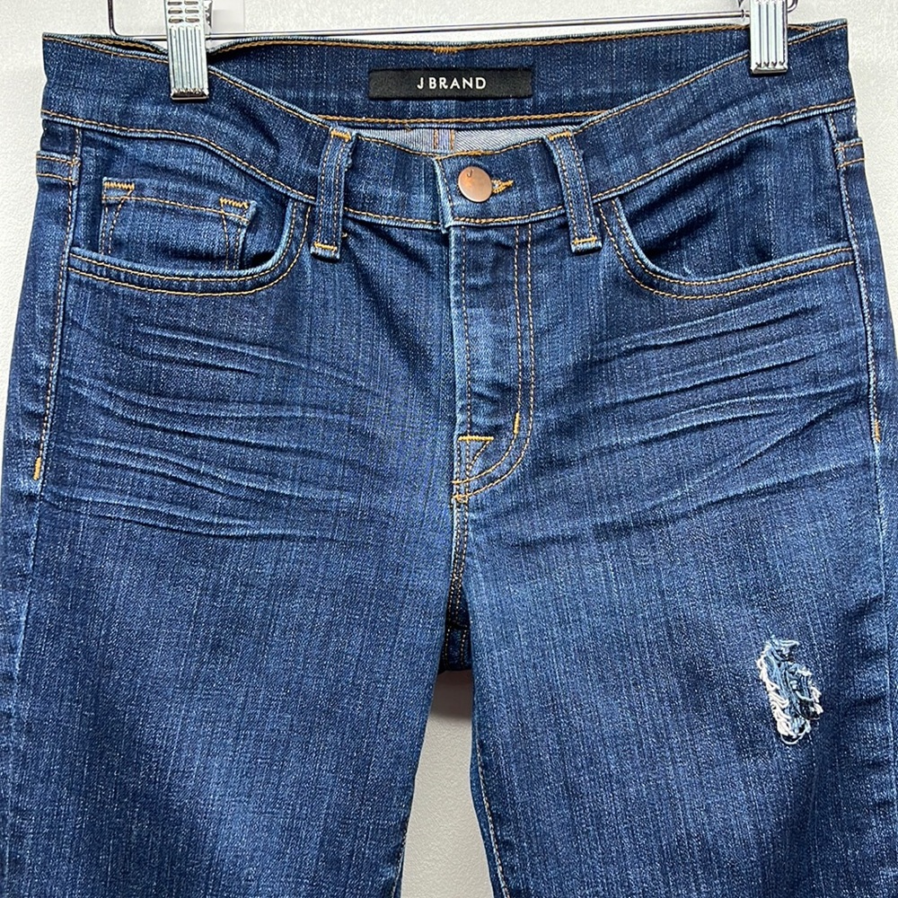 J BRAND “Daphne” Skinny Dark Wash Jeans Size 27